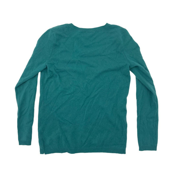 Talbots Teal Cashmere Sweater - Picture 2 of 5